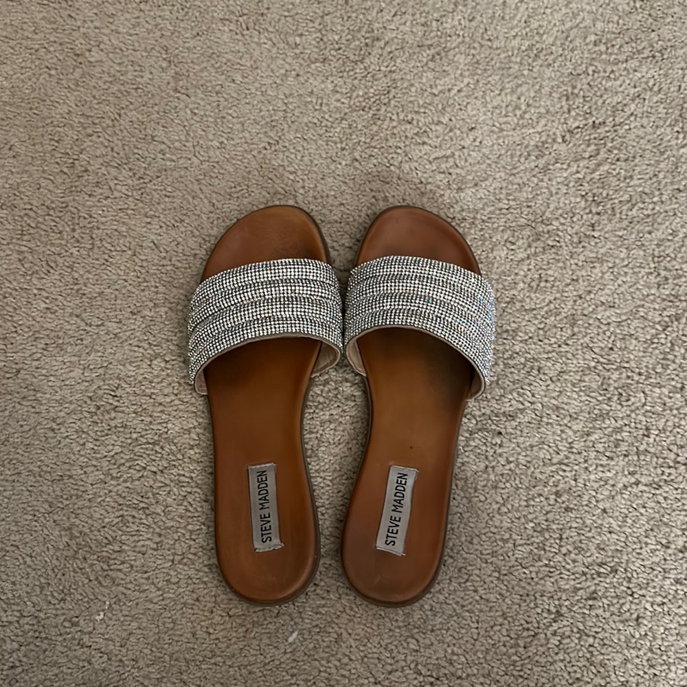 Steve Madden Rhinestone Sandals